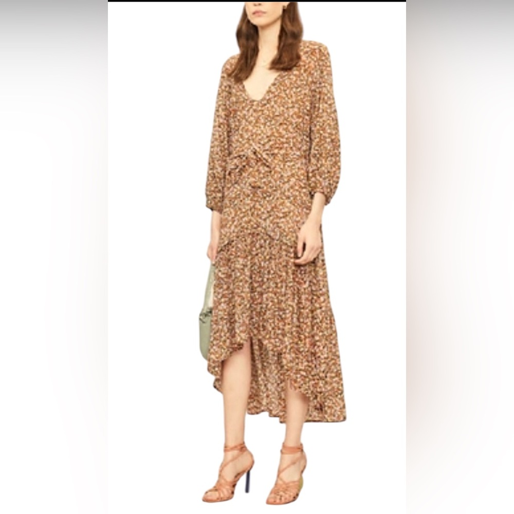 FAITHFULLTHE BRAND matilda peasant dress mathiola floral print